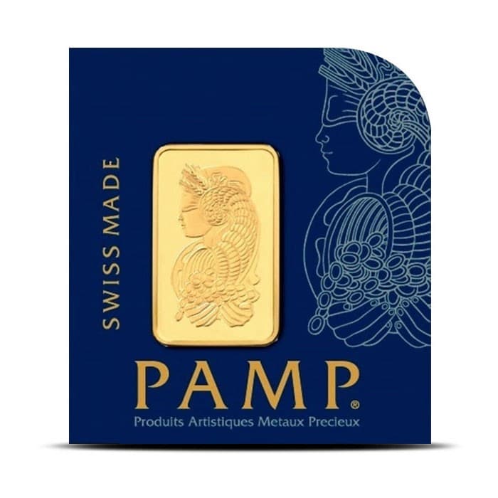 25 Gram PAMP Suisse Divisible Gold Bar (New w/ Assay, 25×1)