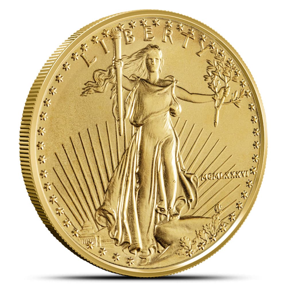 1986 1/2 oz American Gold Eagle Coin