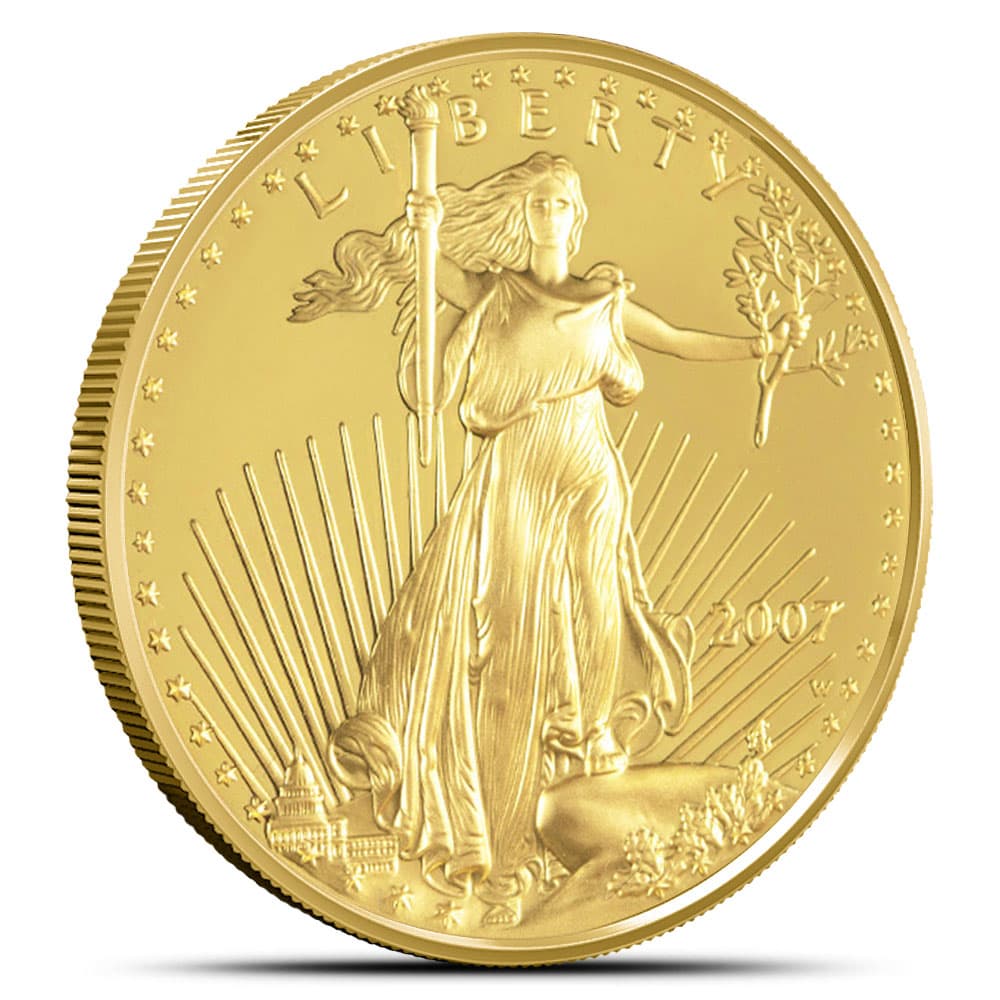 2007 1/2 oz American Gold Eagle Coin