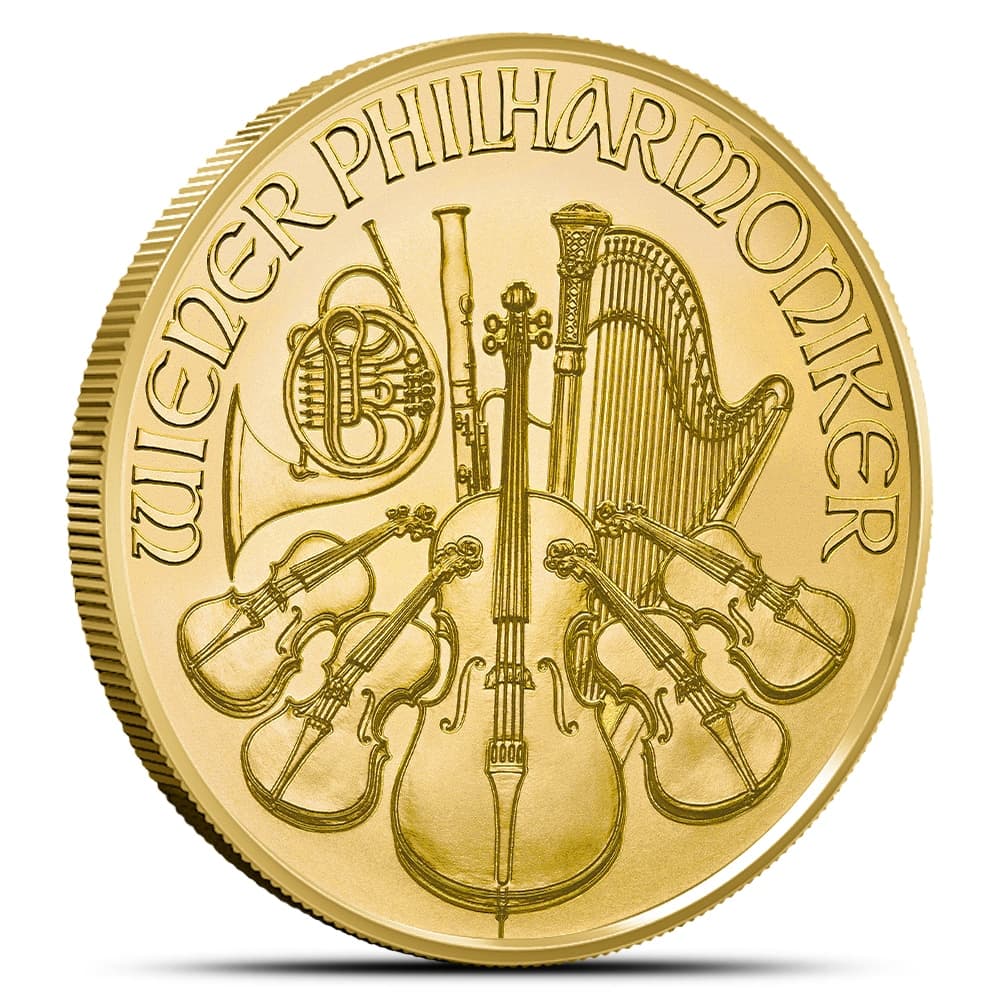 2022 1 oz Austrian Gold Philharmonic Coin (BU)