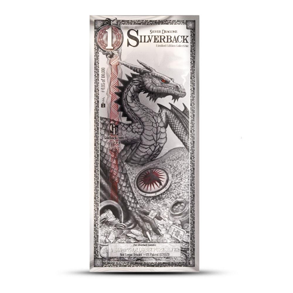 1 Dragon Silverback Silver Note (New)