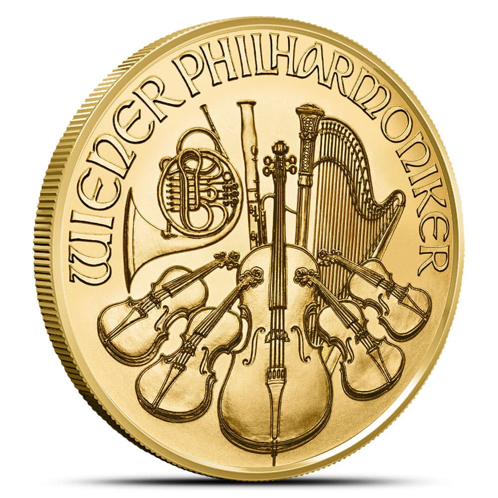 2024 1/25 oz Austrian Gold Philharmonic Coin (BU)