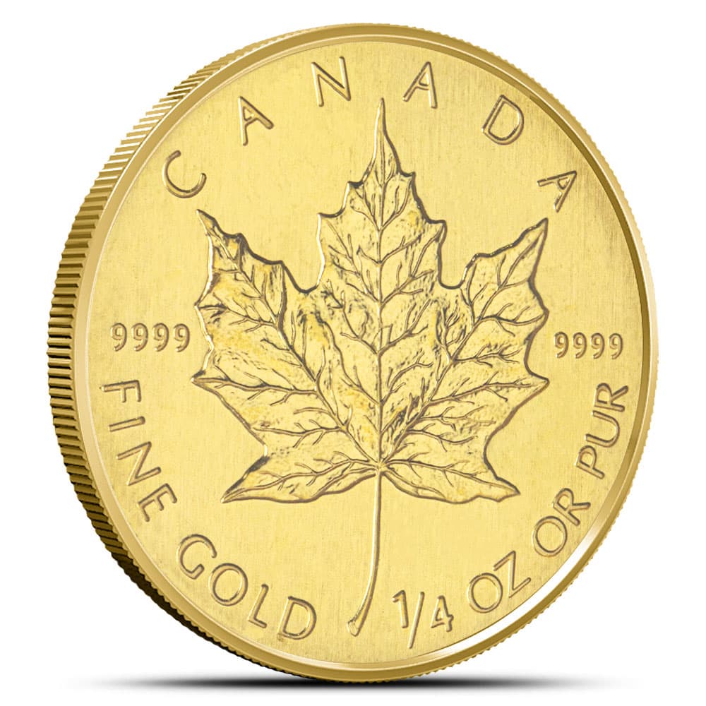 2009 1/4 oz Canadian Gold Maple Leaf Coin