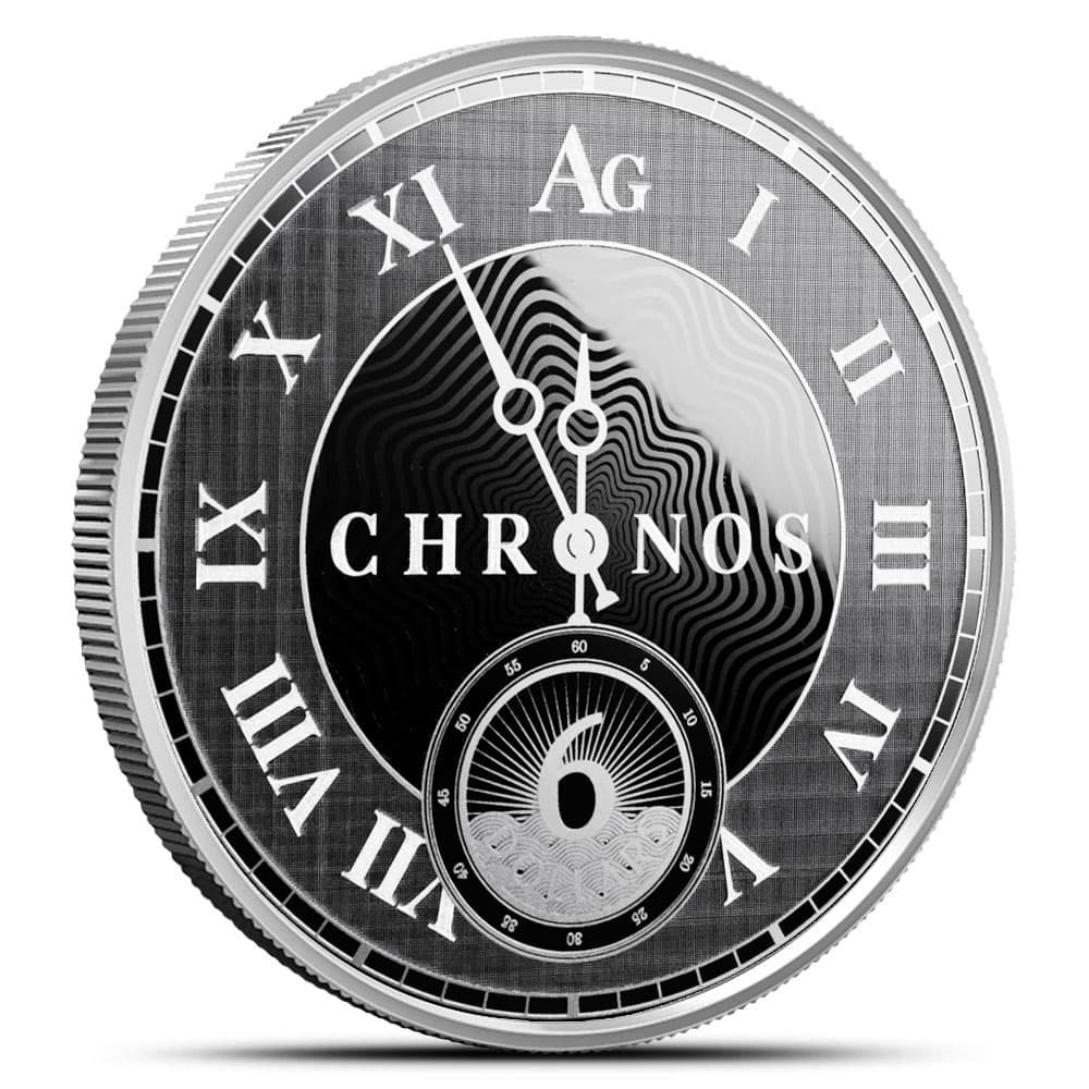 2024 1 oz Tokelau Chronos Silver Coin (Proof-Like)