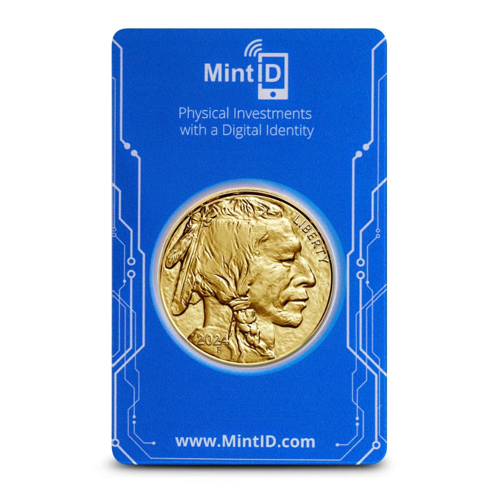 2024 1 oz American Gold Buffalo Coin (MintID, AES-128 Encrypted)