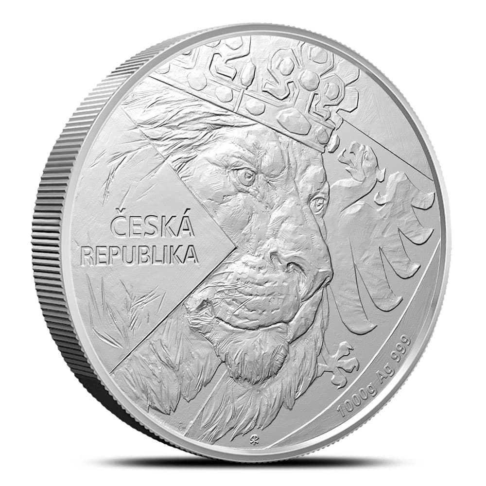 2024 1 Kilo Niue Czech Lion Silver Coin (BU)