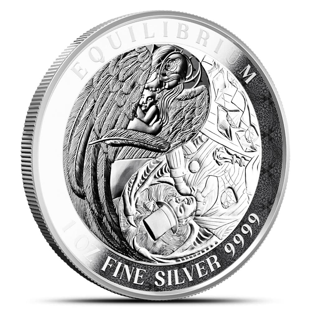 2024 1 oz Tokelau Equilibrium Silver Coin (Proof-Like)