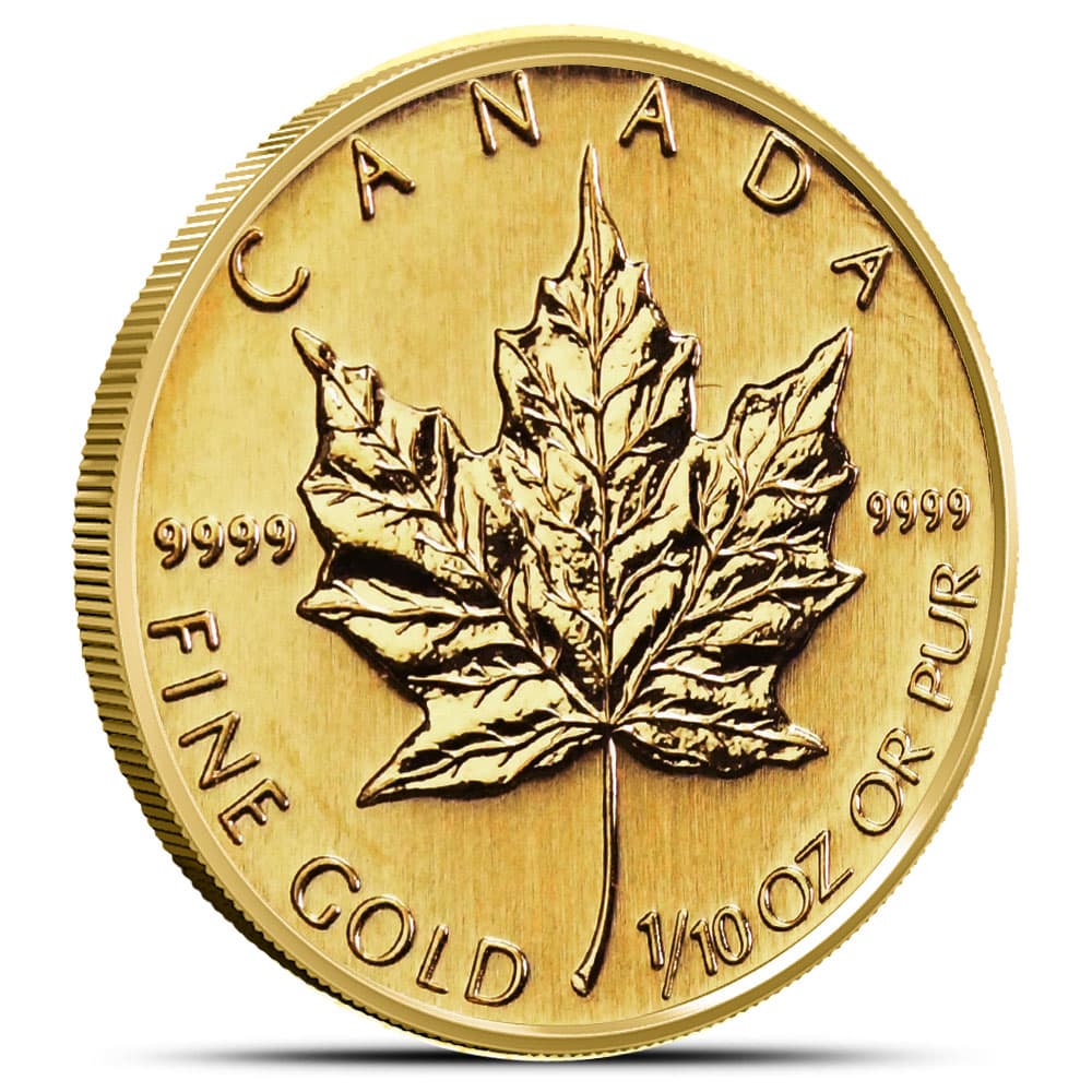 2009 1/10 oz Canadian Gold Maple Leaf Coin