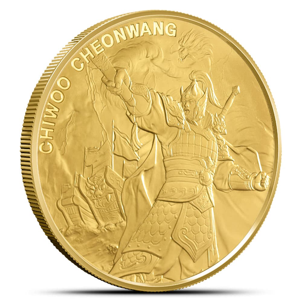 2024 1 oz South Korean Gold Chiwoo Cheonwang (BU)