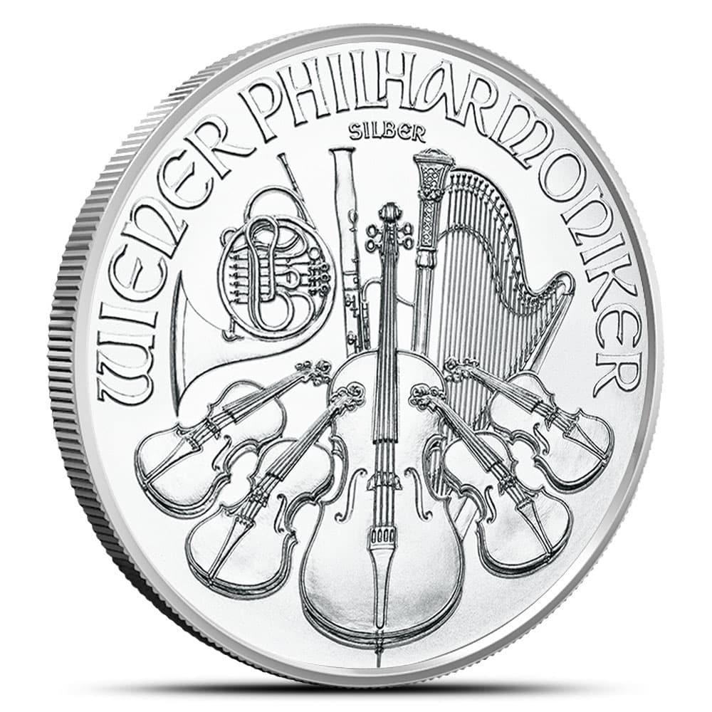 2025 1 oz Austrian Silver Philharmonic Coin (BU)