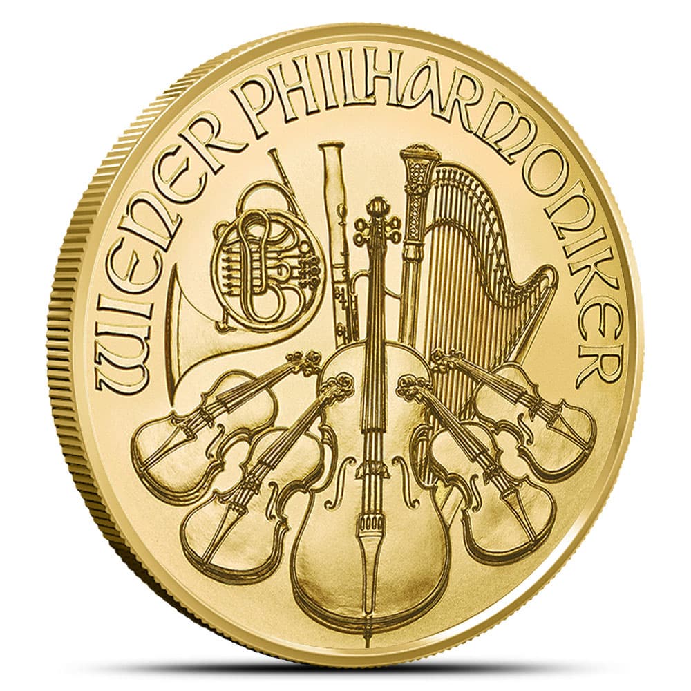 2025 1/2 oz Austrian Gold Philharmonic Coin (BU)