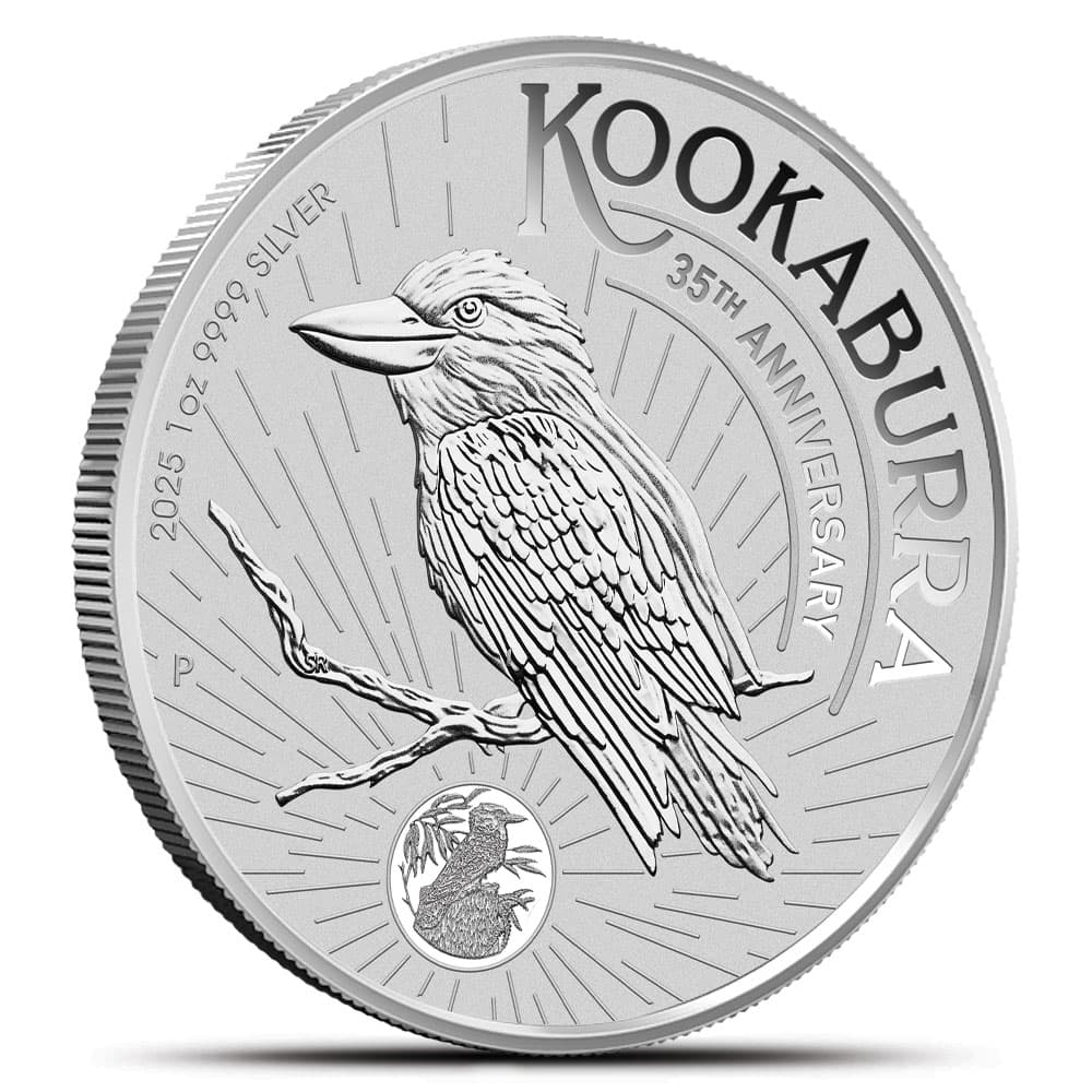 2025 1 oz Australian Silver Kookaburra Coin (BU) 1/31/2025