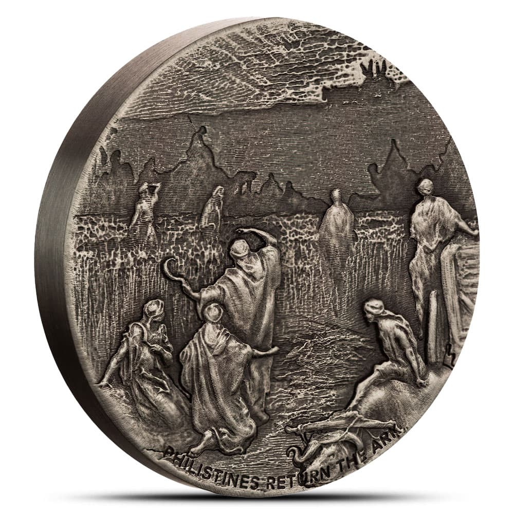 2024 2 oz Philistines Return the Ark Biblical Silver Coin Series (New)