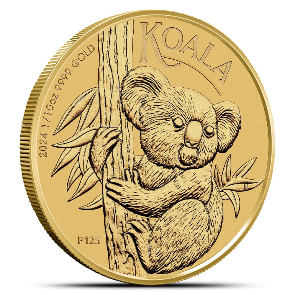 2024 1/10 oz Australian Gold Koala Coin (BU)