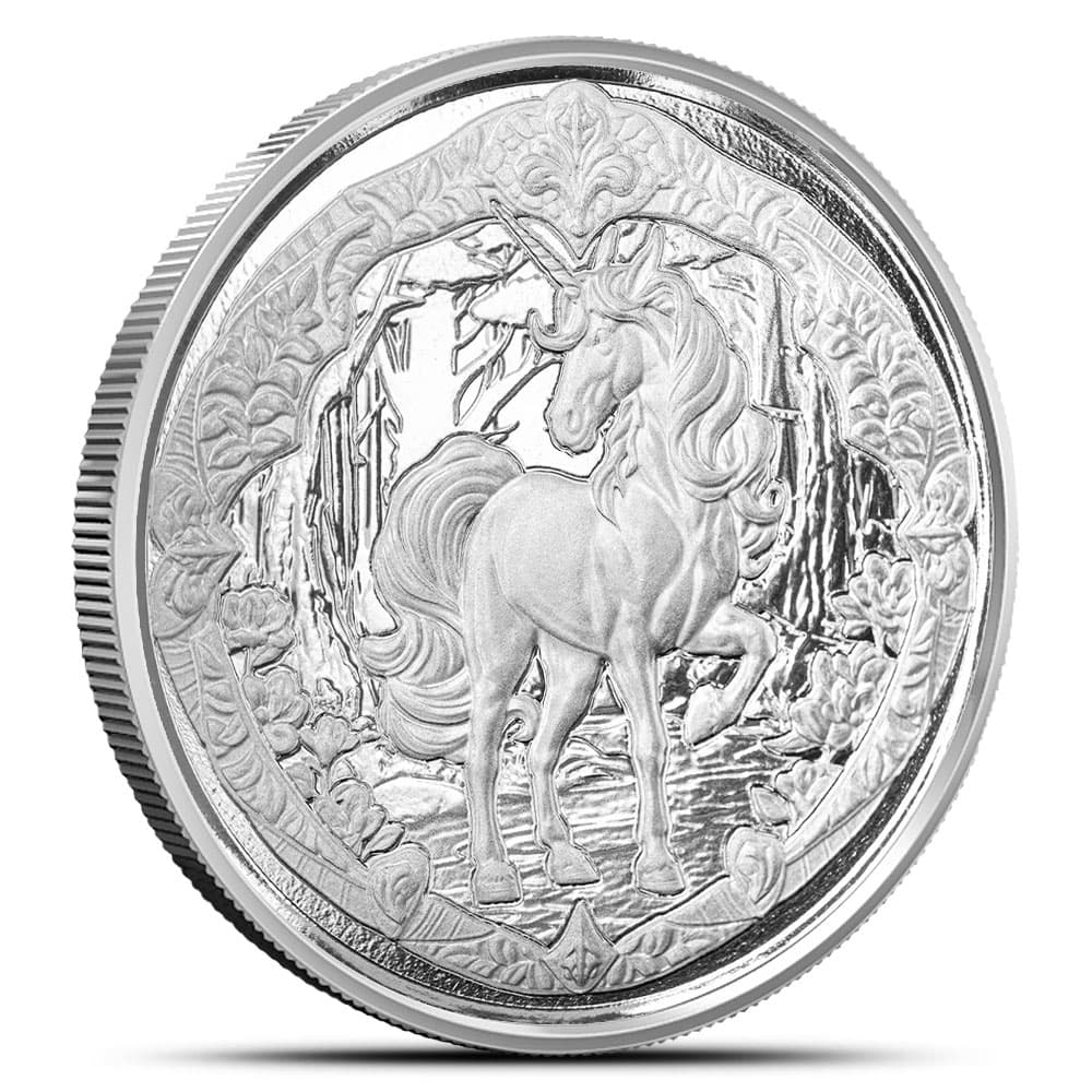 2024 1 oz Fiji Silver Unicorn Coin (BU)