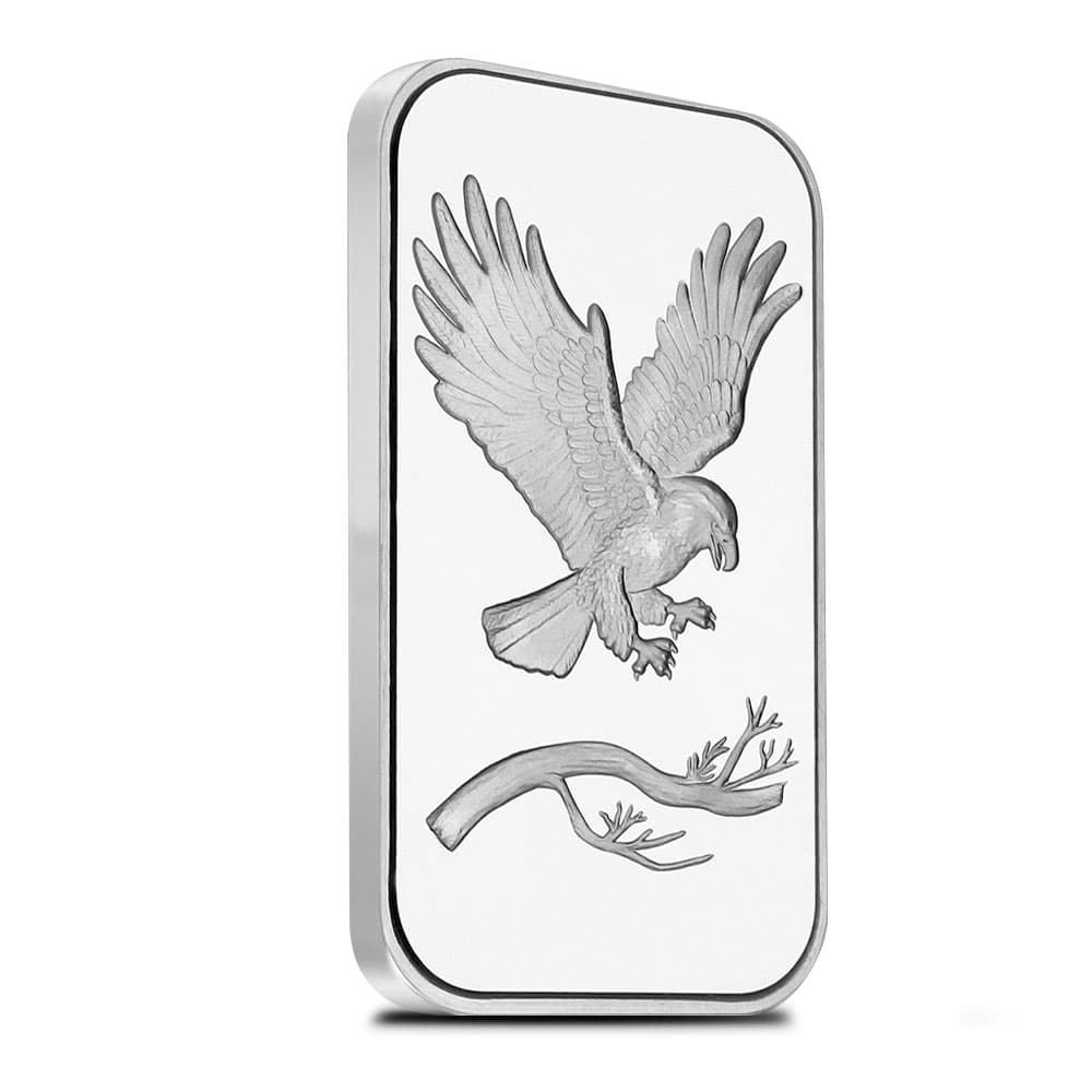 1 oz SilverTowne Eagle Silver Eagle Bar (New)