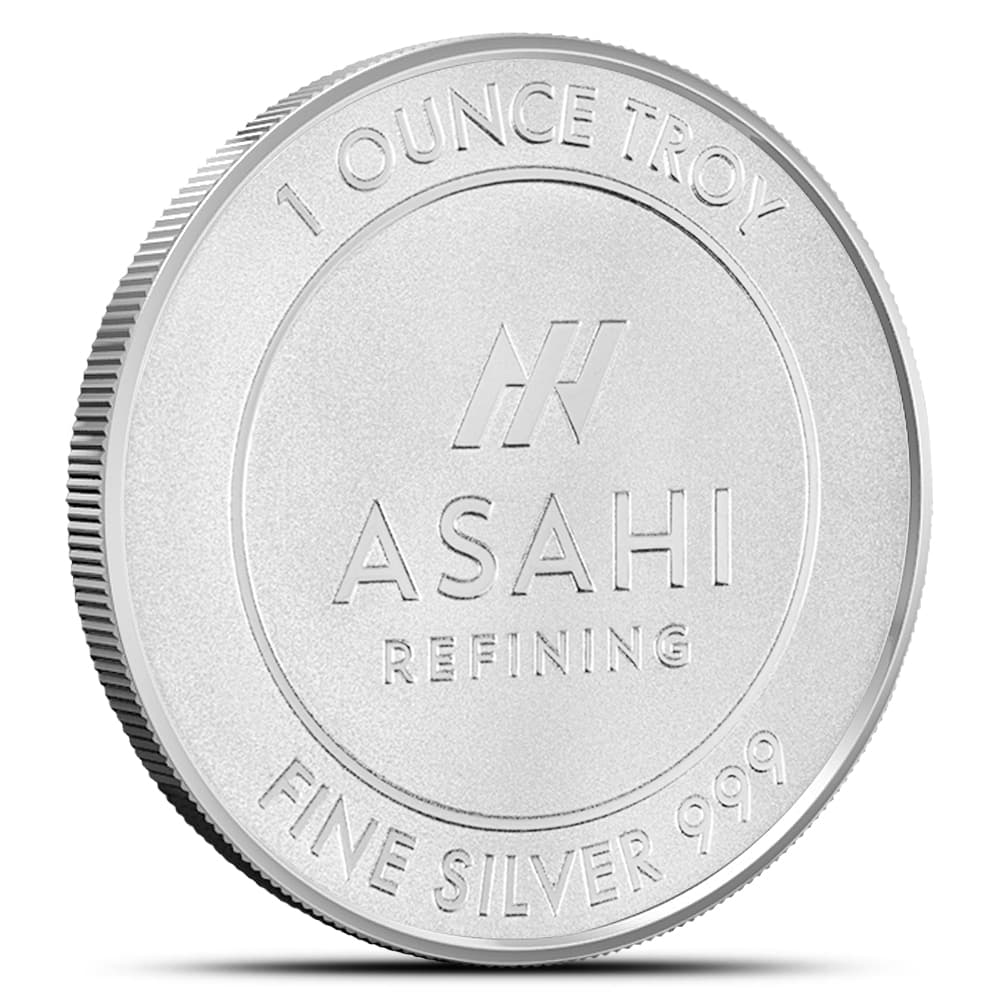 1 oz Asahi Silver Round (New)