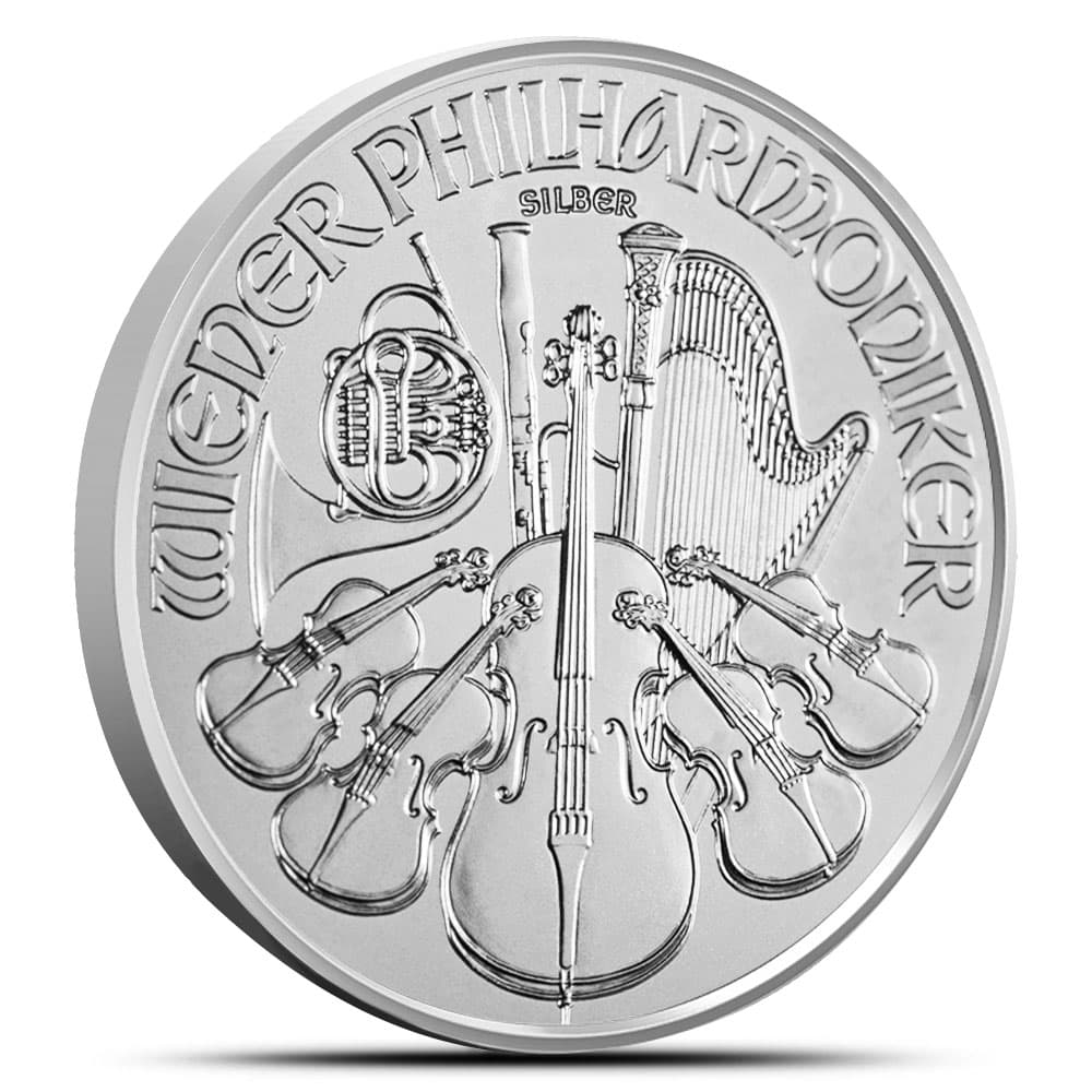 1 oz Austrian Silver Philharmonic Coin (Random Year)