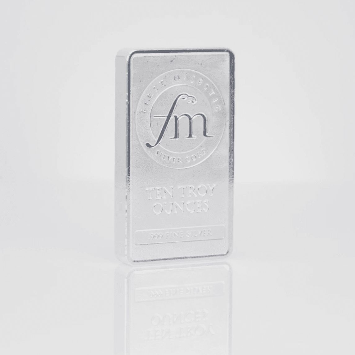 First Majestic 10 oz Silver Bar