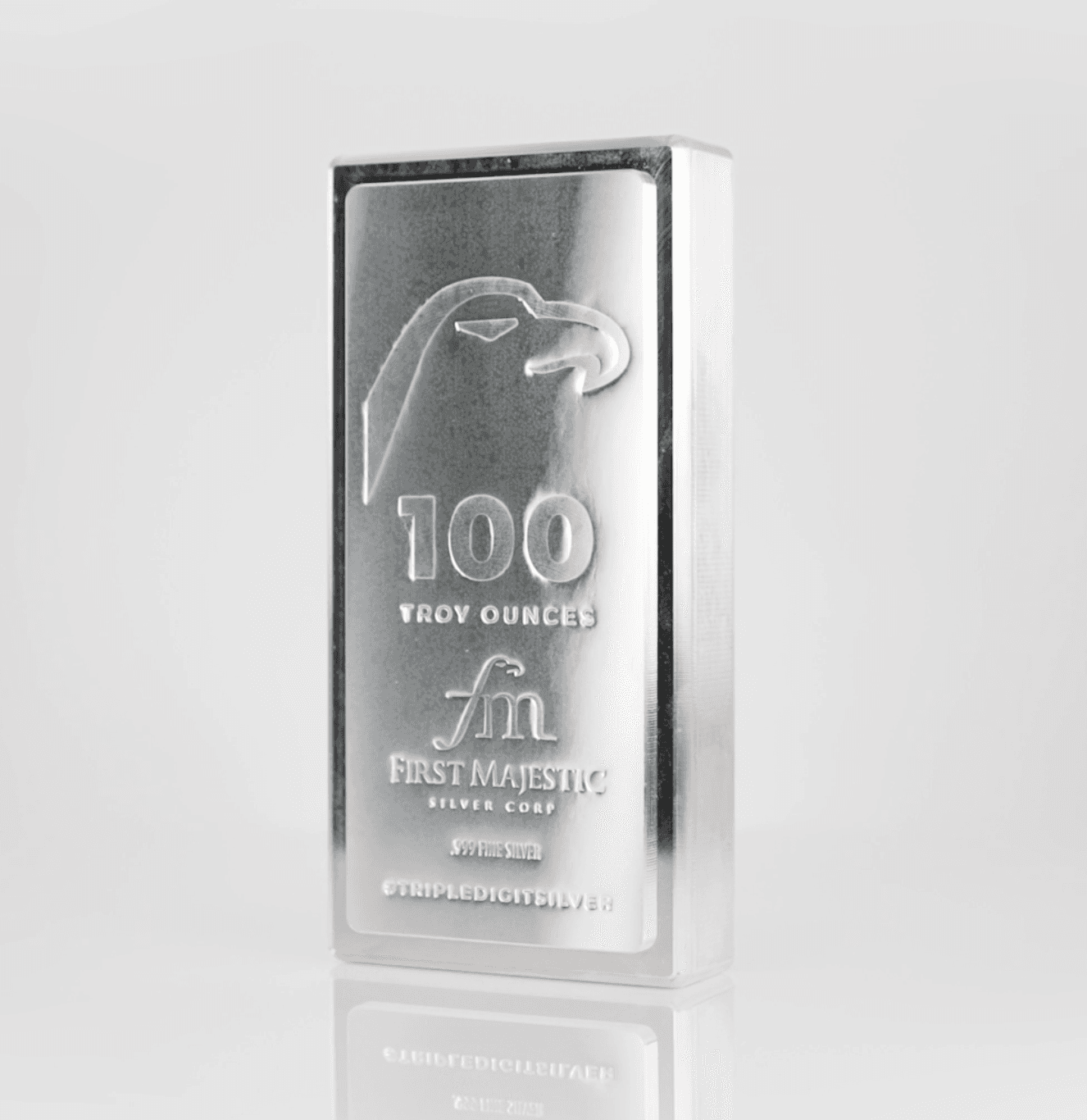 First Majestic 100 oz Stackable Bar