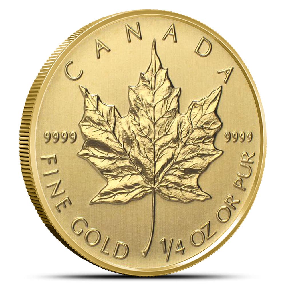 2014 1/4 oz Canadian Gold Maple Leaf Coin (BU)