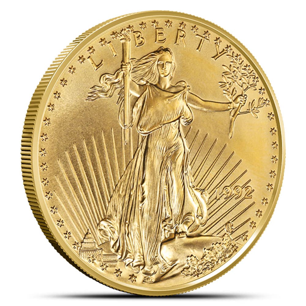 1992 1 oz American Gold Eagle Coin