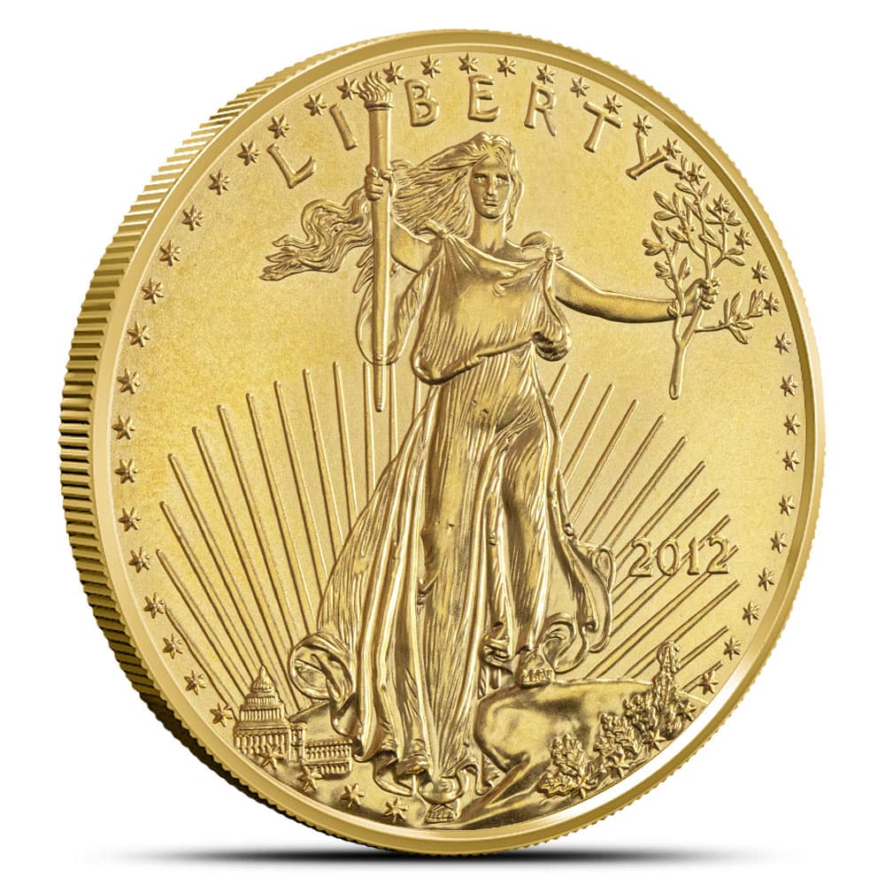 2012 1 oz American Gold Eagle Coin