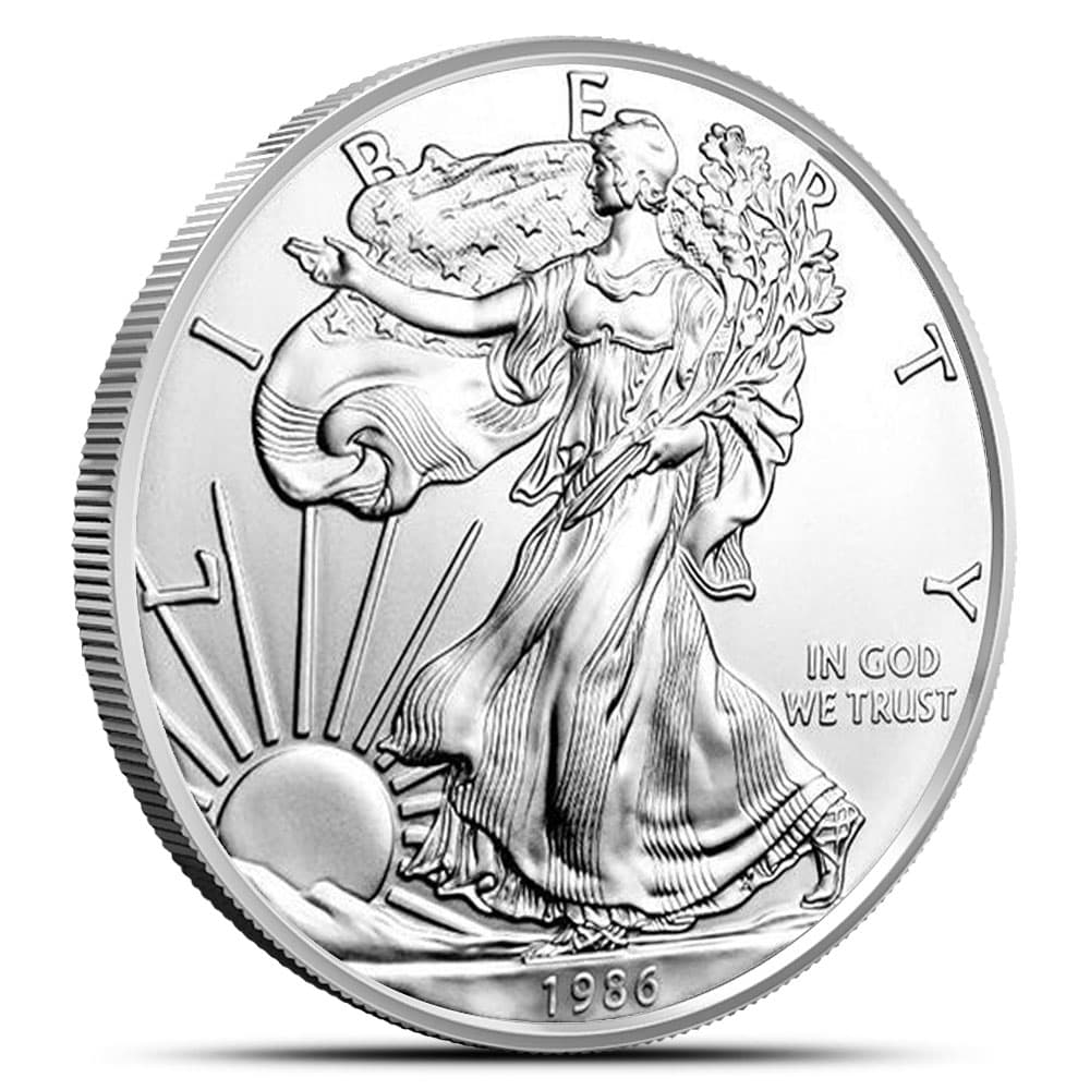 1986 1 oz American Silver Eagle Coin