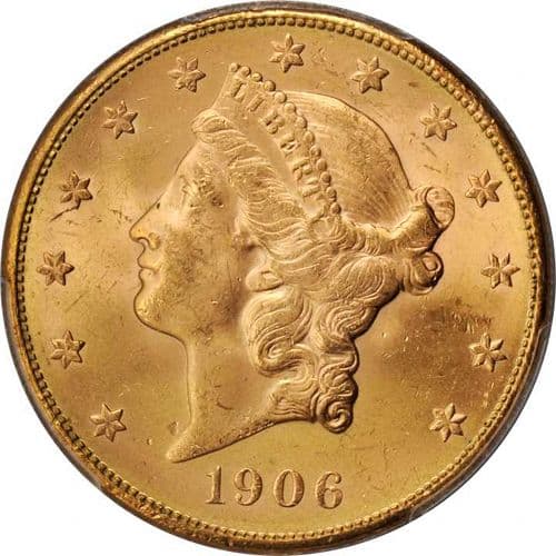 Pre-33 $20 Liberty Gold Double Eagle Coin (Cleaned)