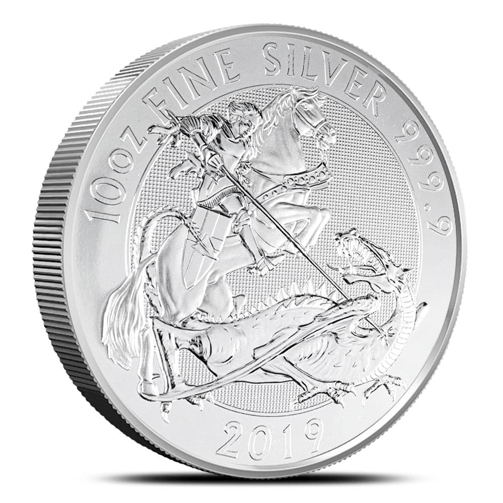 2019 10 oz British Silver Valiant Coin