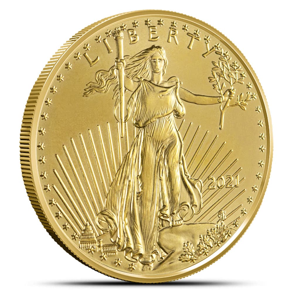 2021 1/2 oz American Gold Eagle Coin (Type 1)