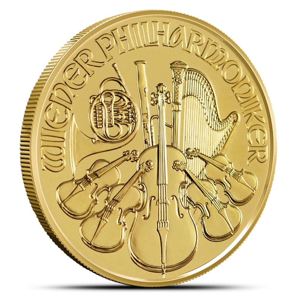 1/4 oz Austrian Gold Philharmonic Coin (Random Year)