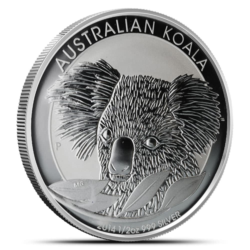 1/2 oz Australian Silver Koala Coin (Random Year)