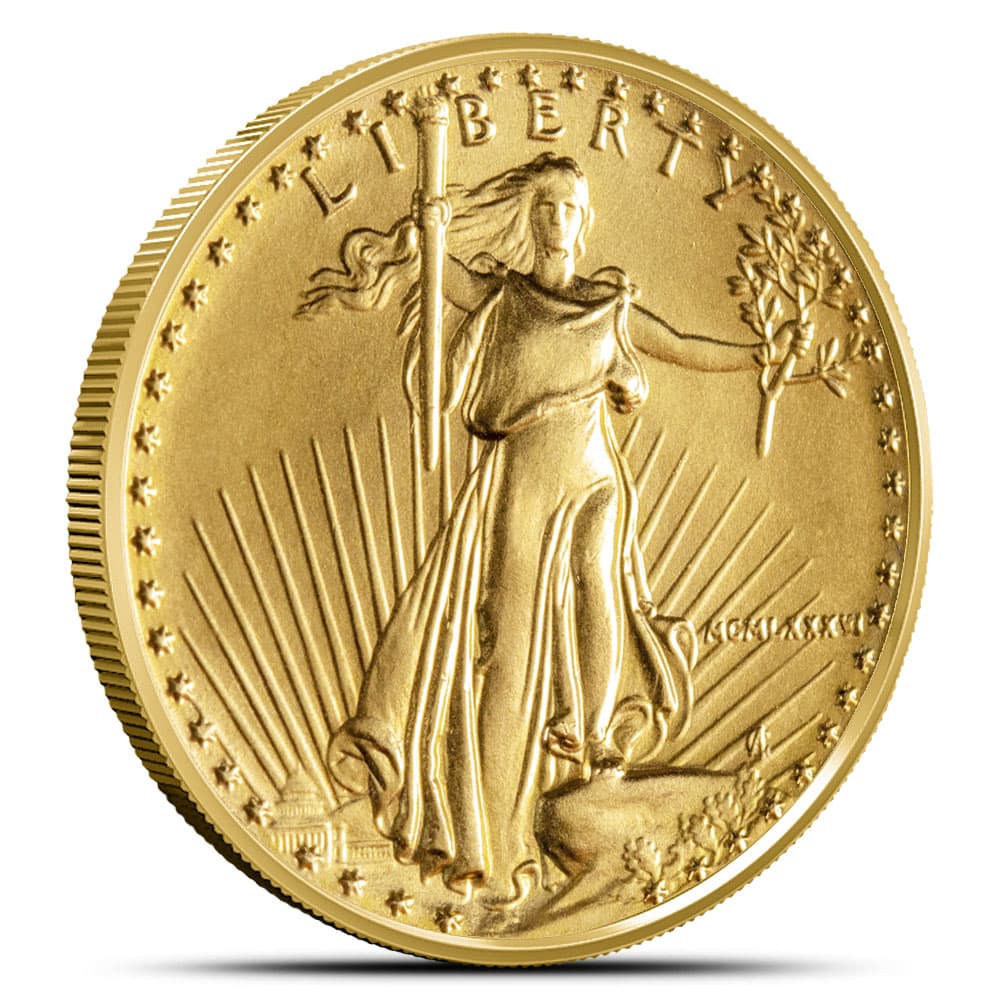 1986 1/10 oz American Gold Eagle Coin