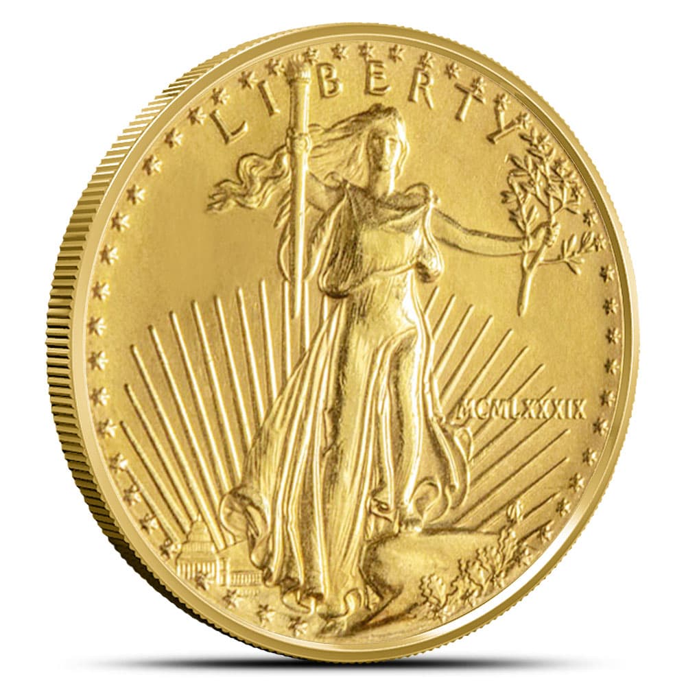 1989 1/10 oz American Gold Eagle Coin