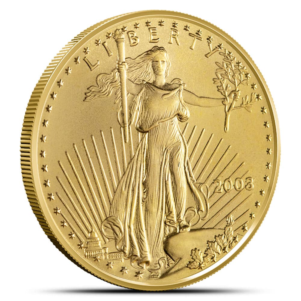 2003 1/2 oz American Gold Eagle Coin