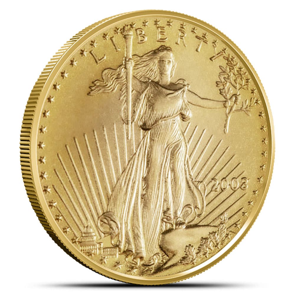 2003 1/10 oz American Gold Eagle Coin