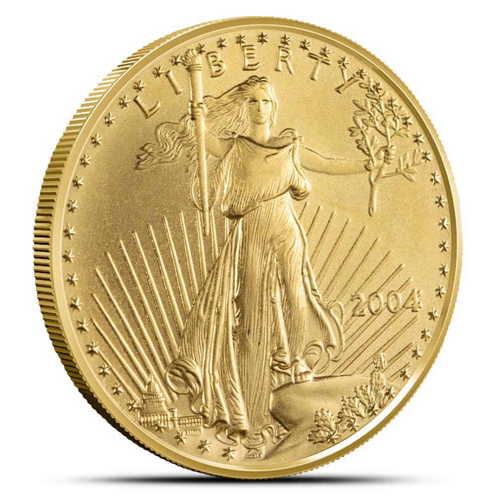 2004 1/2 oz American Gold Eagle Coin