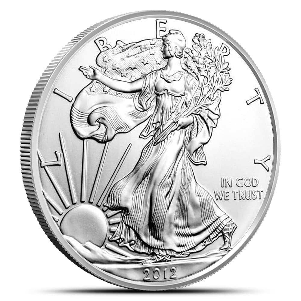 2012 1 oz American Silver Eagle Coin