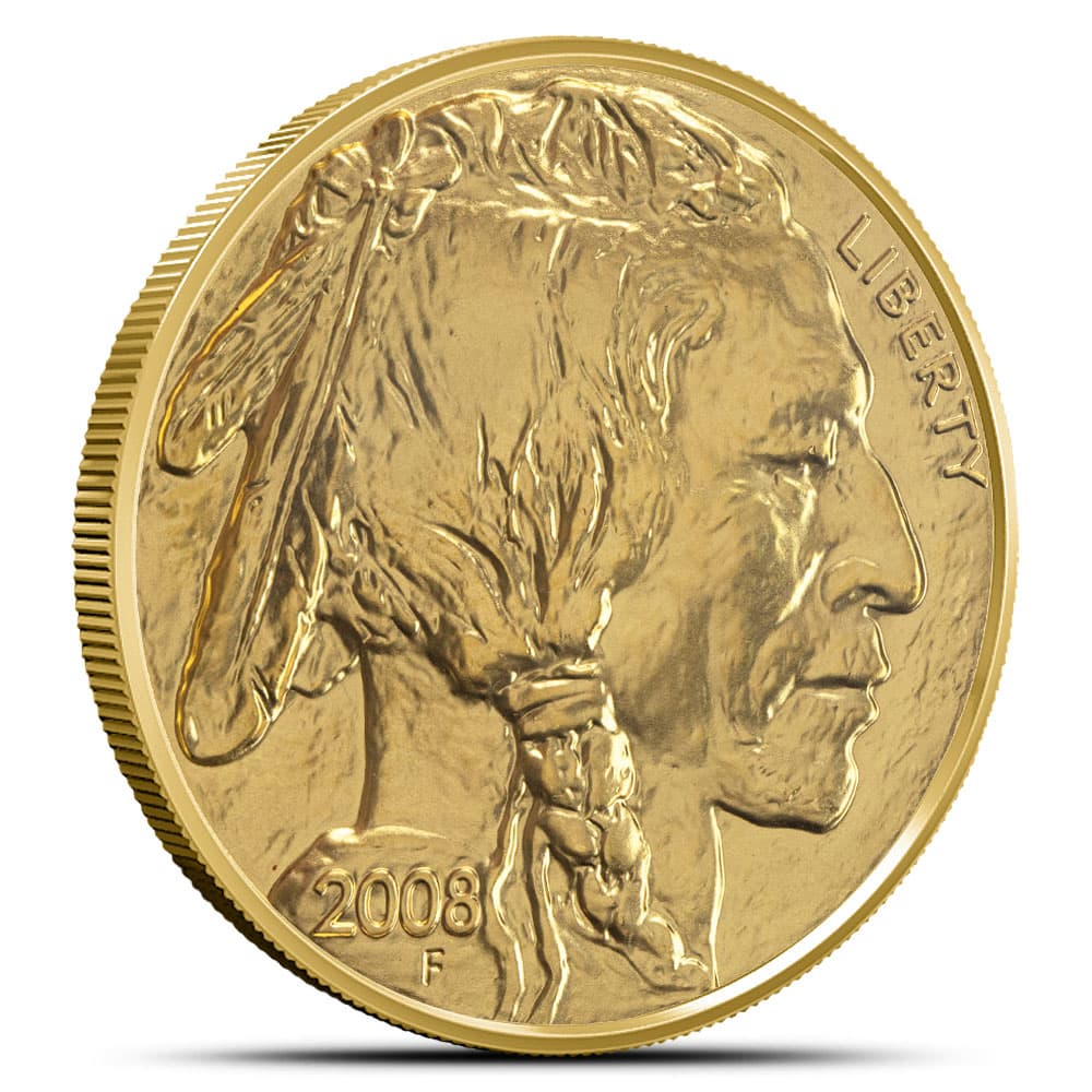 2008 1 oz American Gold Buffalo Coin