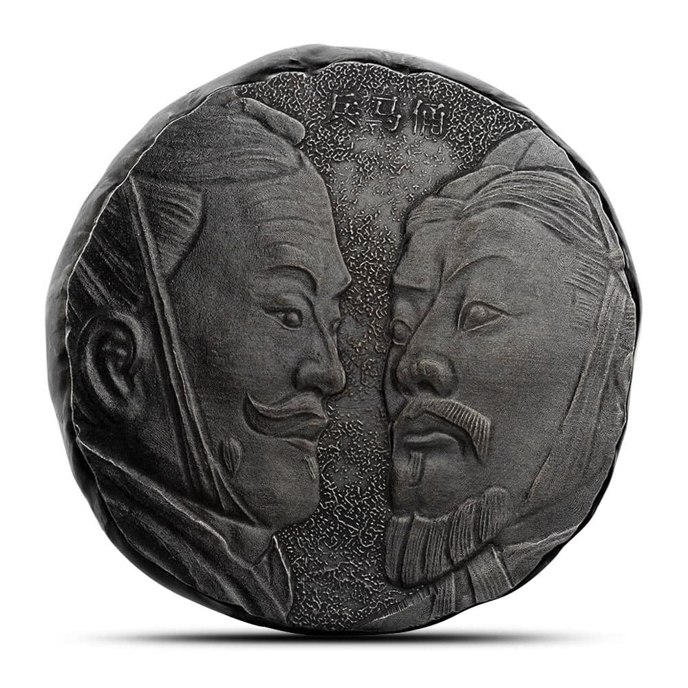 2021 5 oz Fiji Terracotta Warriors Silver Coin