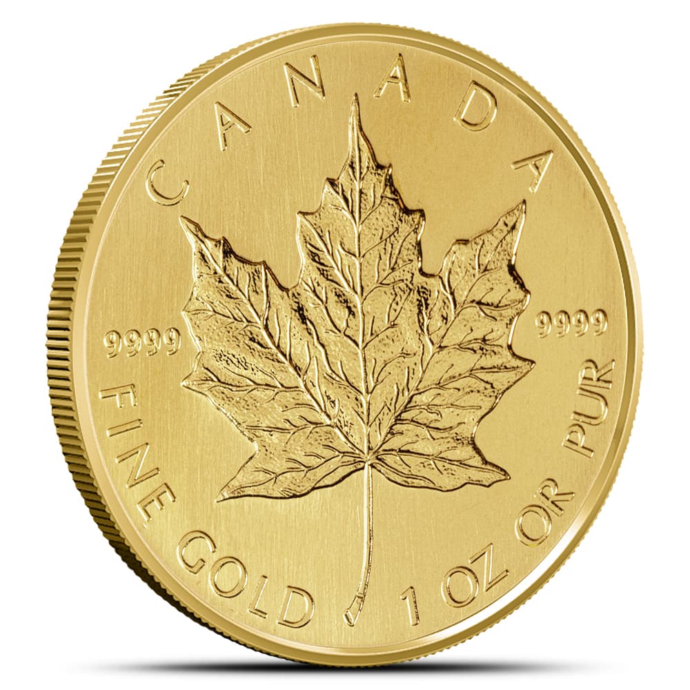 1991 1 oz Canadian Gold Maple Leaf Coin