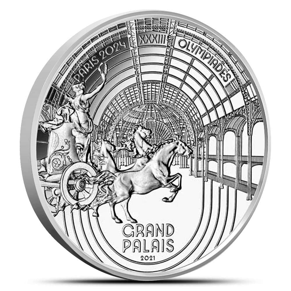 2021 22.2 Gram Proof French Grand Palais Silver Coin (Box + CoA)