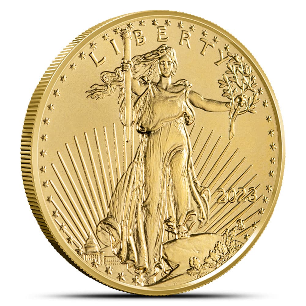 2023 1/2 oz American Gold Eagle Coin (BU)