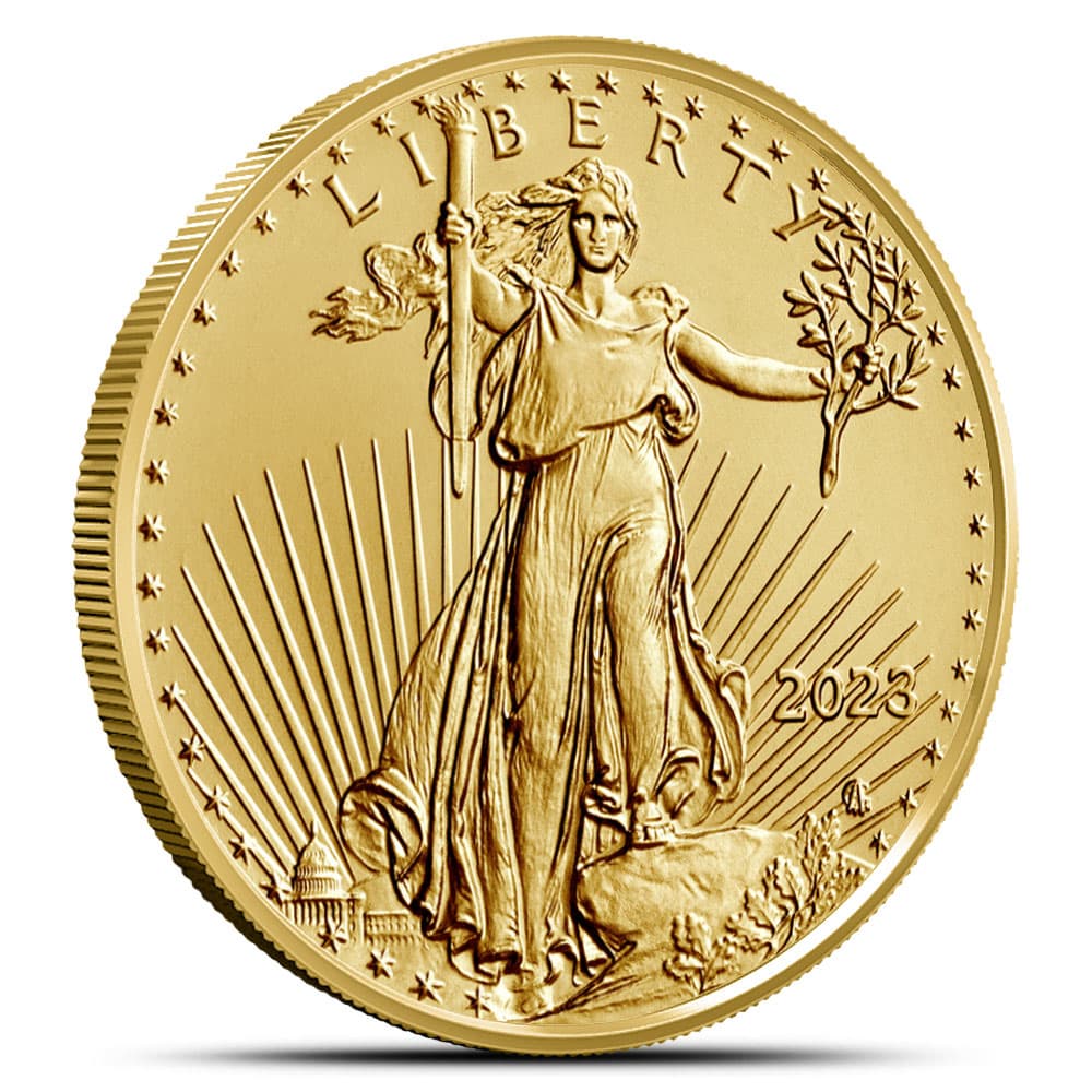 2023 1/10 oz American Gold Eagle Coin (BU)