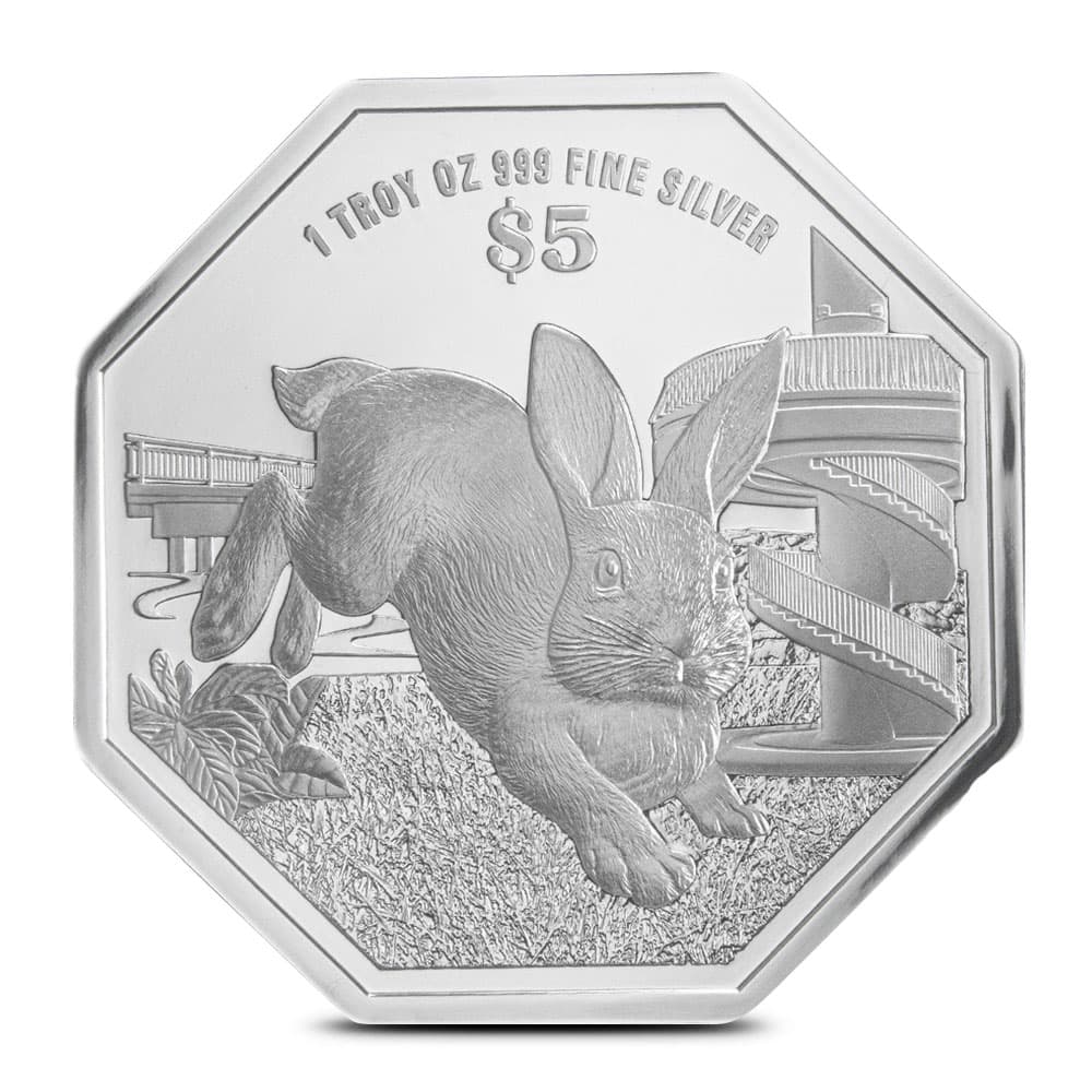 2023 1 oz Proof Singapore Silver Year of the Rabbit Coin