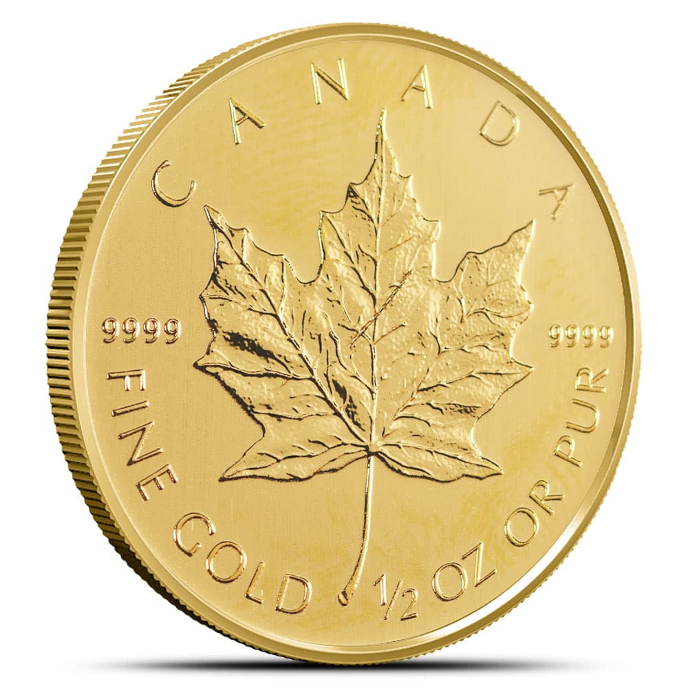 2013 1/2 oz Canadian Gold Maple Leaf Coin