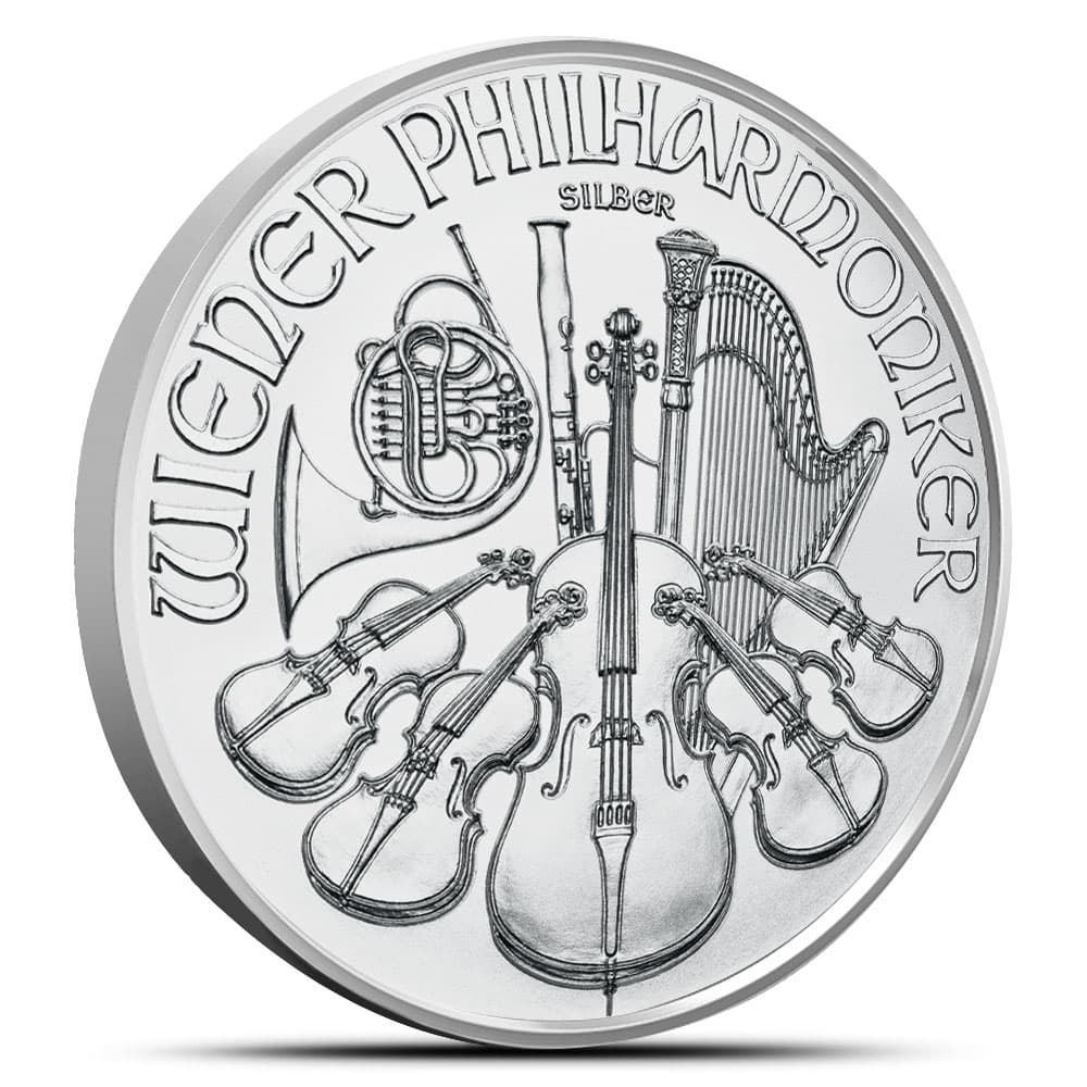 2024 1 oz Austrian Silver Philharmonic Coin (BU)