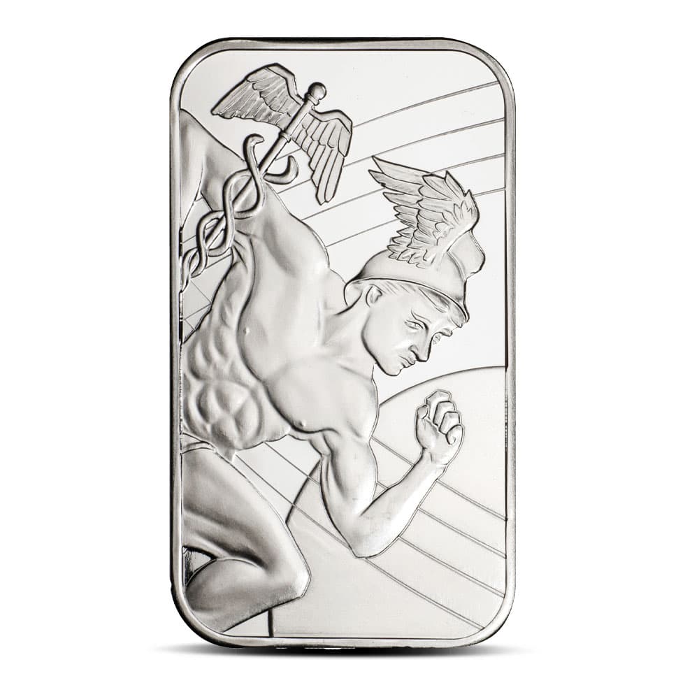 1 oz Sunshine Mercury Silver Bar (New)