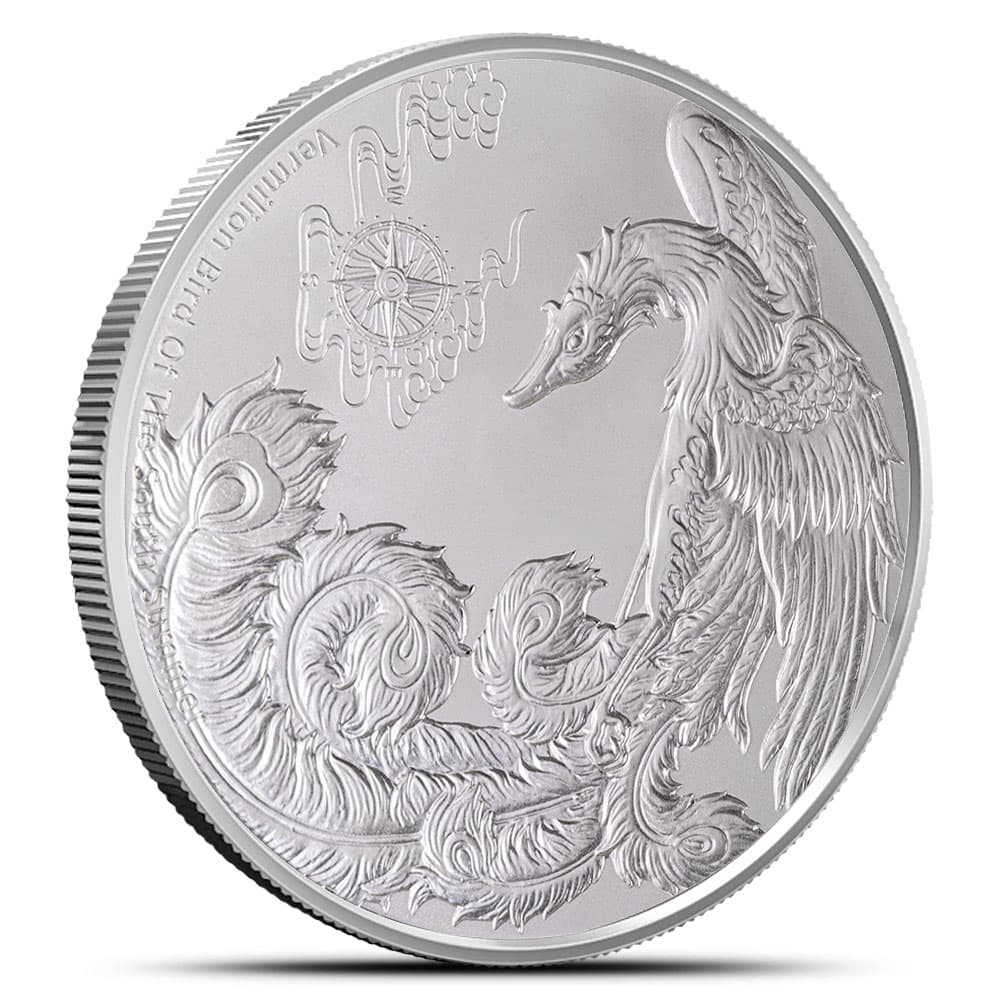 2023 1 oz Samoa Silver Four Guardians Vermillion Bird Coin (BU)